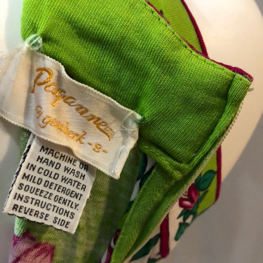 SOLD 70s Paganne Glen Beck Floral Maxi … - Picture 9 of 16